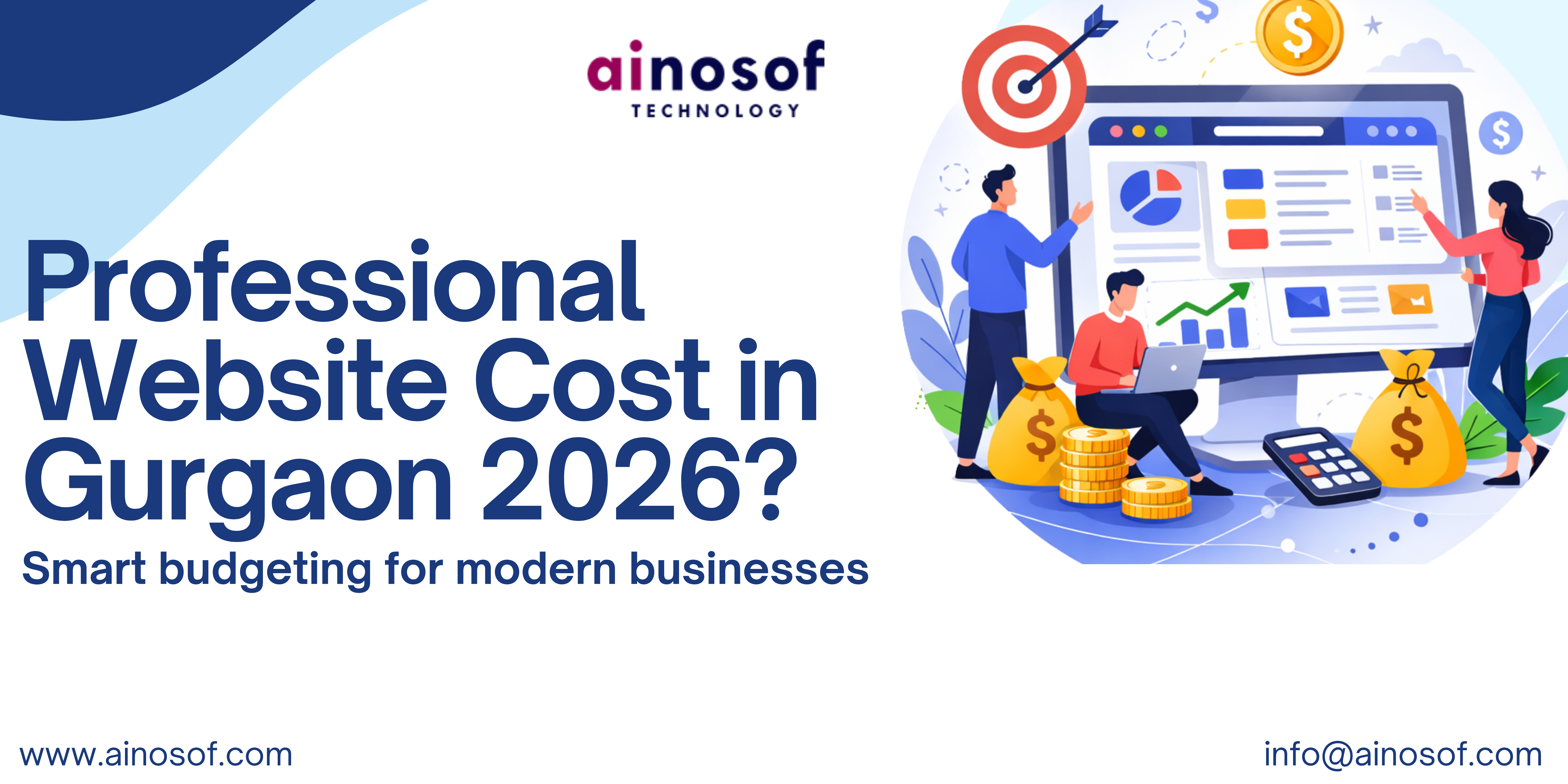 How Much Does a Professional Website Cost in Gurgaon in 2026? Complete Pricing Guide
