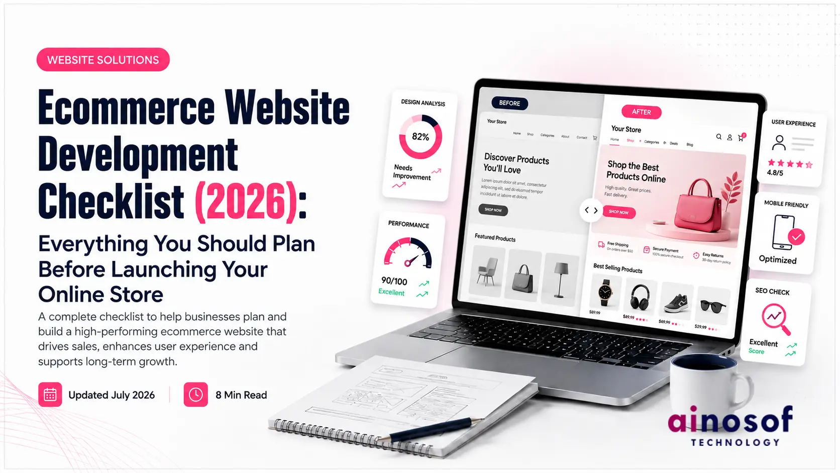 Ecommerce Website Development Checklist (2026): Everything You Should Plan Before Launching Your Online Store 