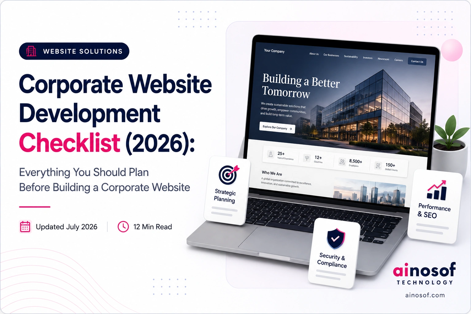 Corporate Website Development Checklist (2026): Everything You Should Plan Before Building a Corporate Website