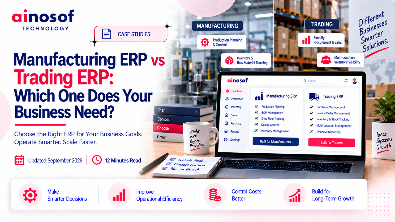 Manufacturing ERP vs Trading ERP: Which One Does Your Business Need?