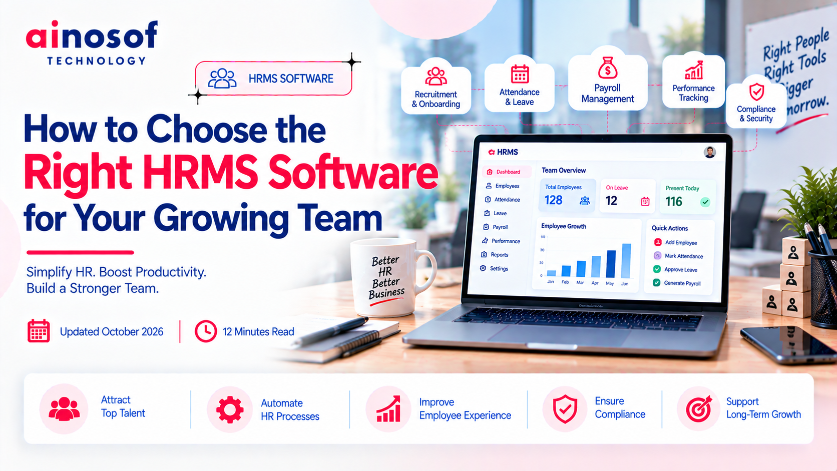 How to Choose the Right HRMS Software for Your Growing Team