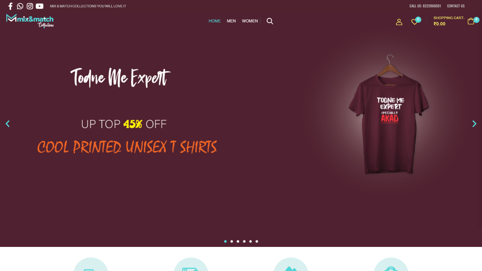 Mix & Match Collections - Ecommerce Website Development | Ainosof Technology