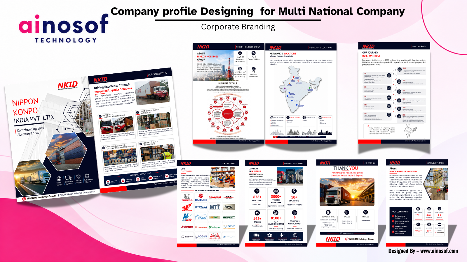 NKID - Company Profile Designing & Printing | Ainosof Technology