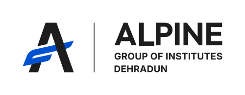 Alpine College Dehradun Logo | Trusted College Website Development  Client of Ainosof Technology