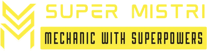 Super Mistri Logo | Trusted Custom Car Garage Management Software and Website Development Client of Ainosof Technology