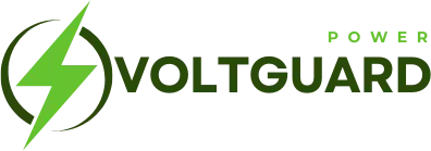 Voltguard Batteries Khushkhera Logo | Trusted Manufacturer Website and Custom Software Development Client of Ainosof Technology