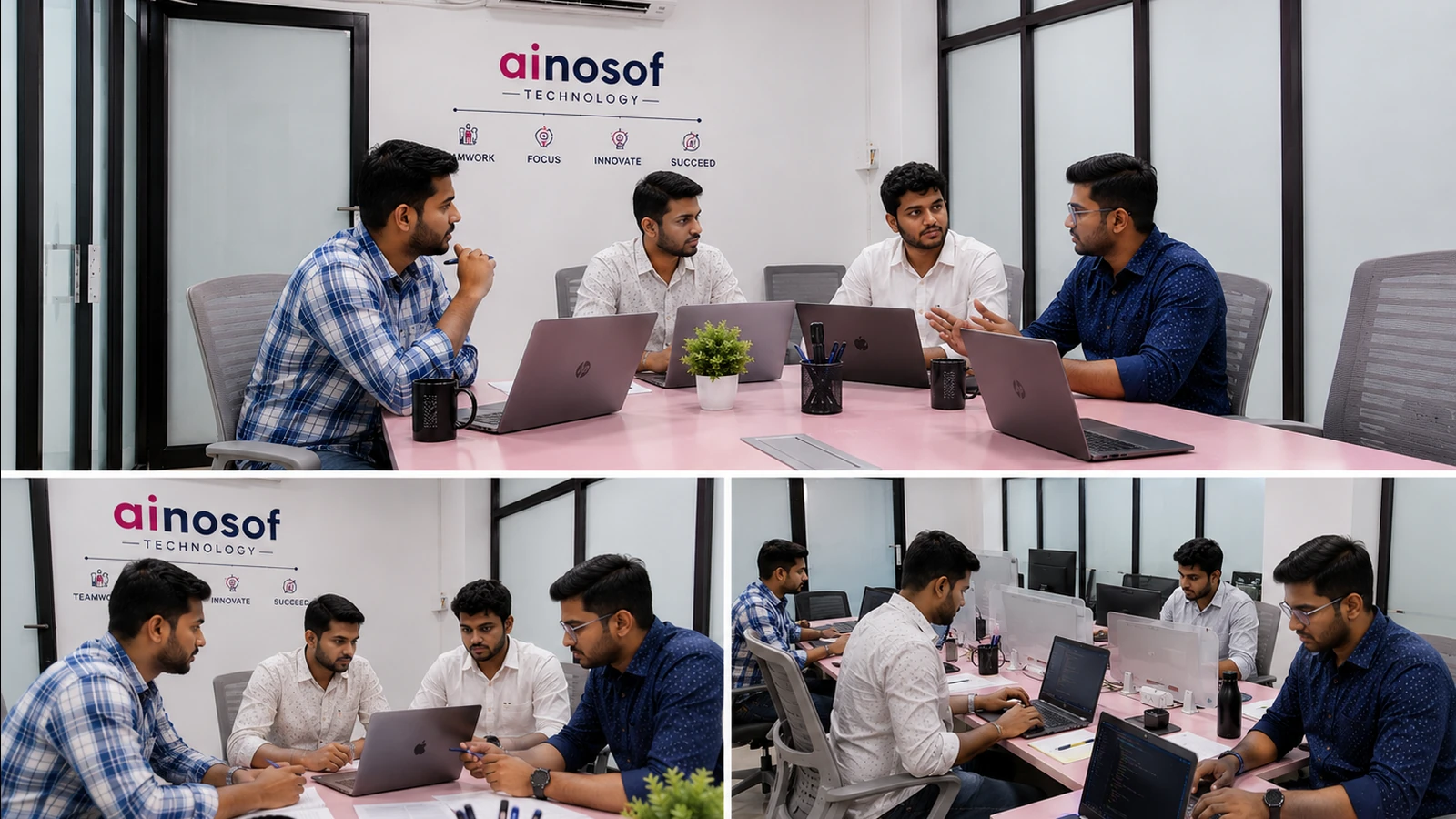 Website design company in Neemrana discussing business website and software development project