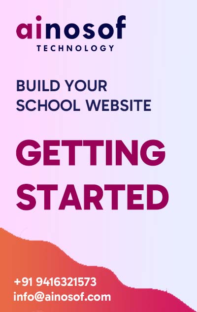 build your dynamic school website completely free - ainosof technology